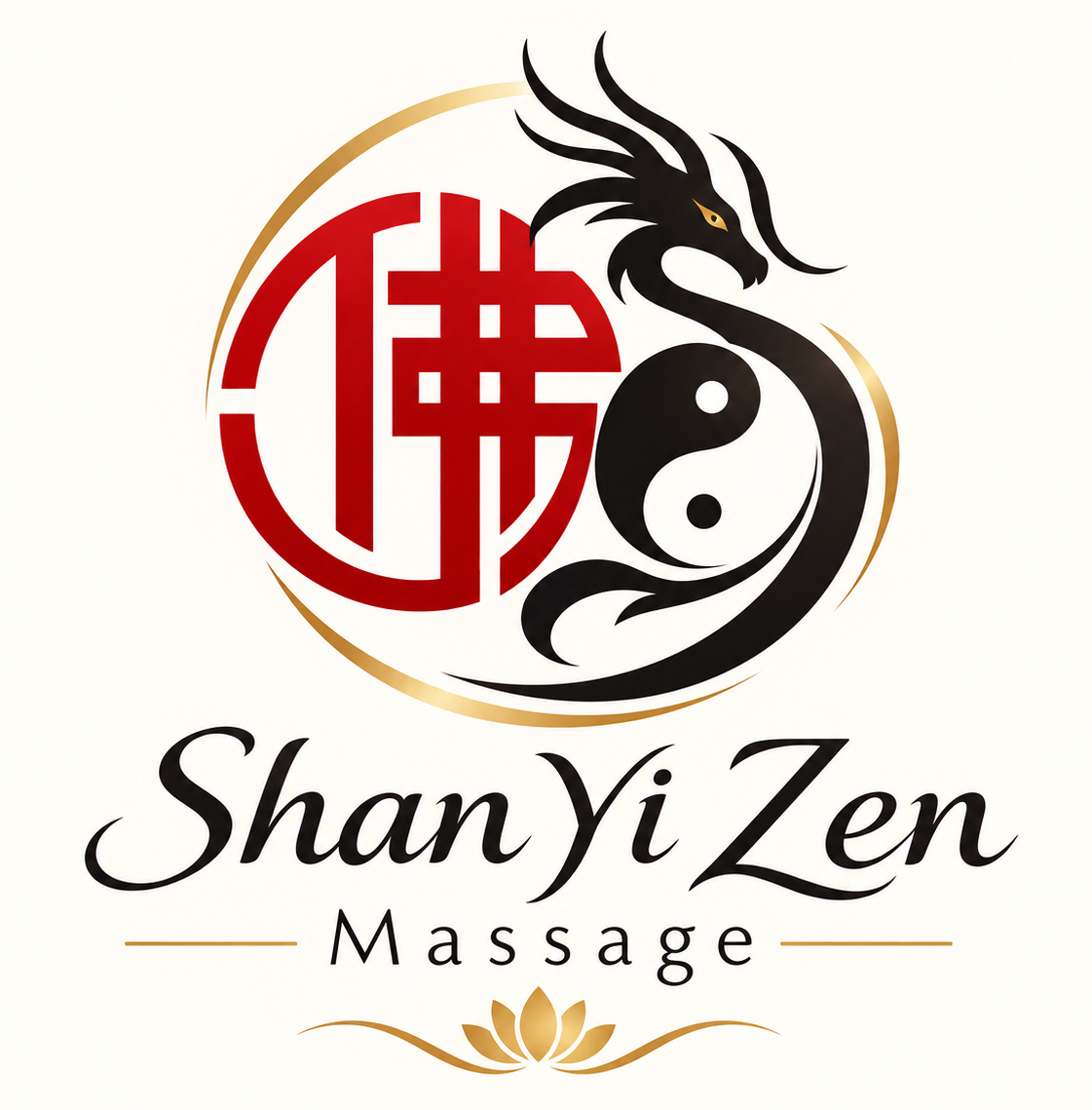 Logo du salon de massage Shan Yi Zen
